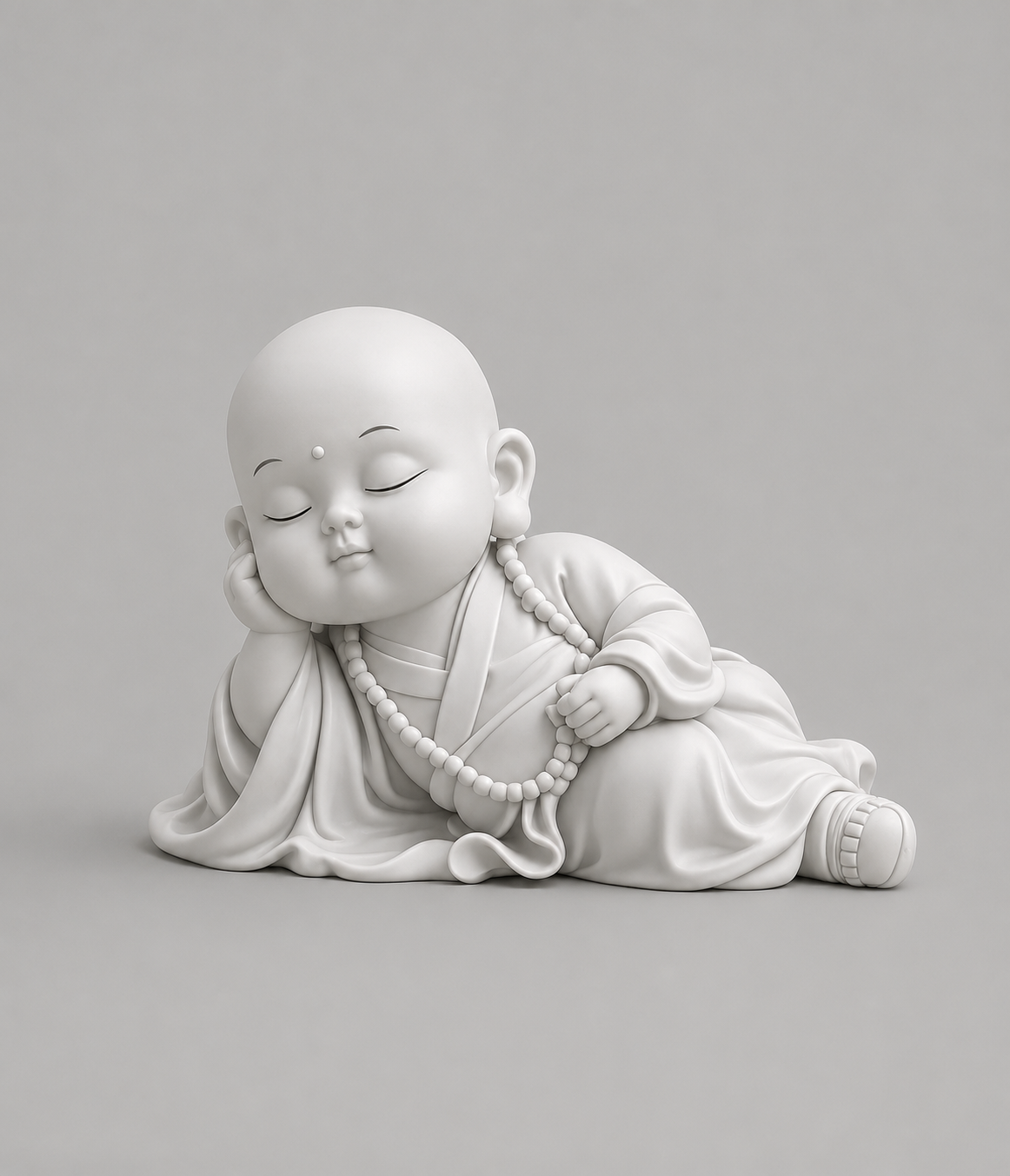 Sleeping Little Cute Budha 3D Model (5 Inch)